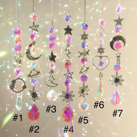 ✨BUY NOW Crystal Sun Catchers Wind Chimes✨ Pick One✨ - Picture 3 of 5
